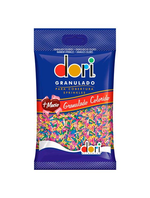 Granulado Colorido Macio 120g - Dori