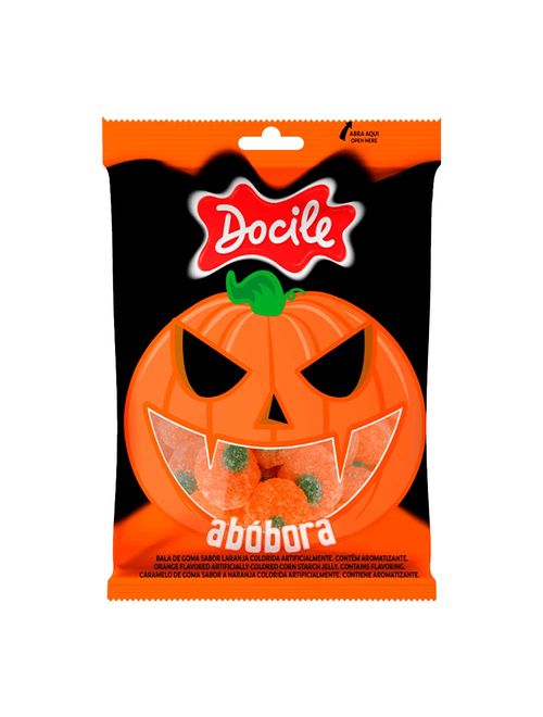 Bala de Goma Abóbora 80g - Docile