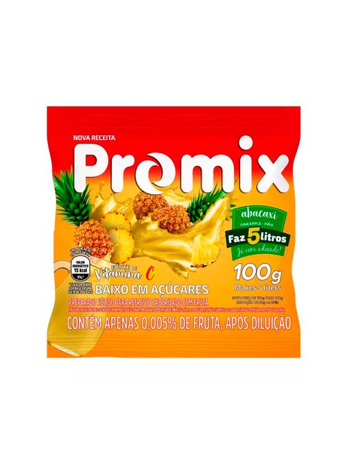 Suco em Pó Abacaxi 250g - Promix