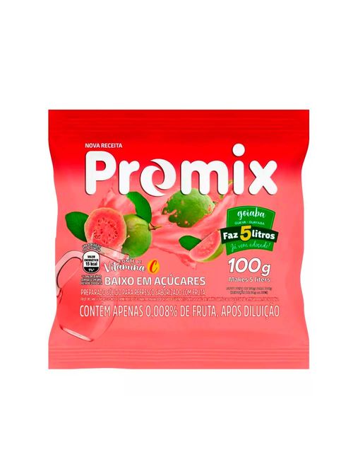 Suco em Pó Goiaba 250g - Promix