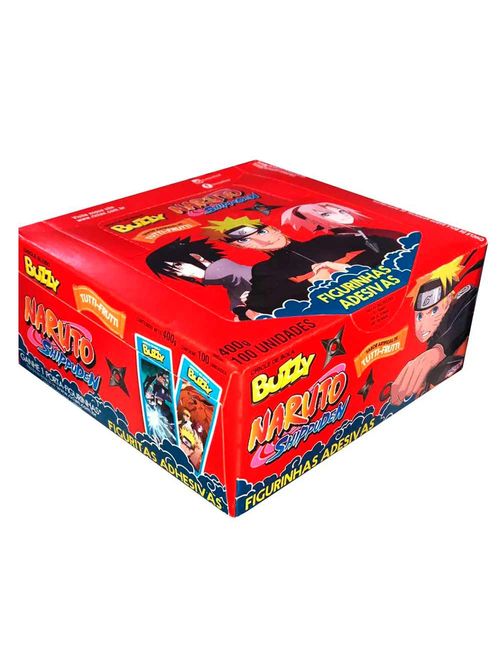 Chiclete Buzzy Naruto Shippuden c/100 - Riclan
