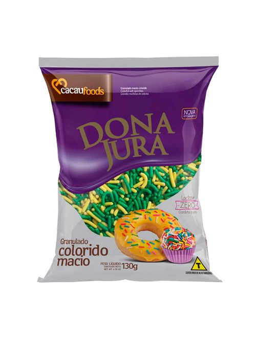 Granulado Macio Brasil 130g - Dona Jura