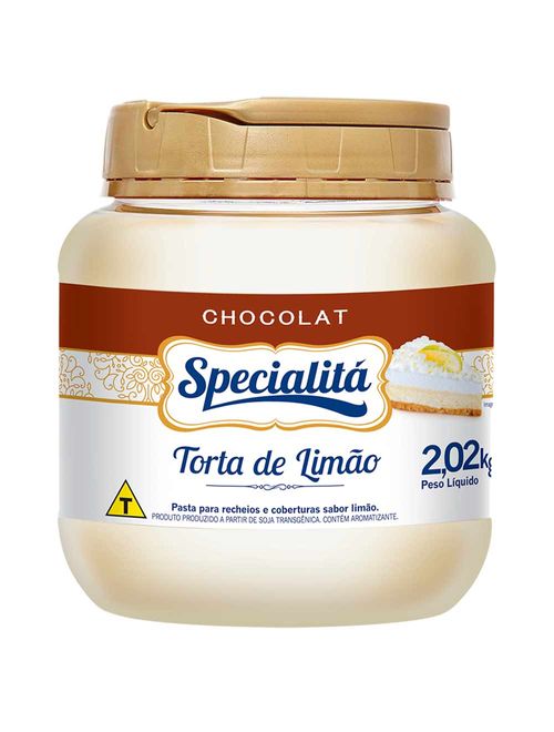 Specialitá Cobertura p/ Gelados Sabor Torta de Limão 2,02kg - Selecta
