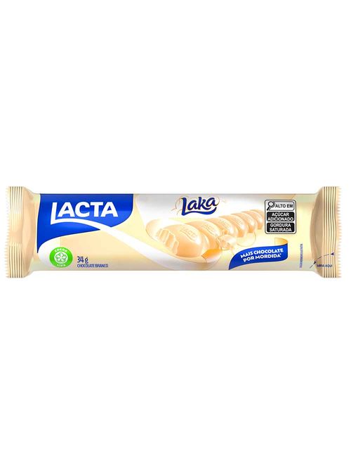 Tablete Chocolate Laka 34g - Lacta