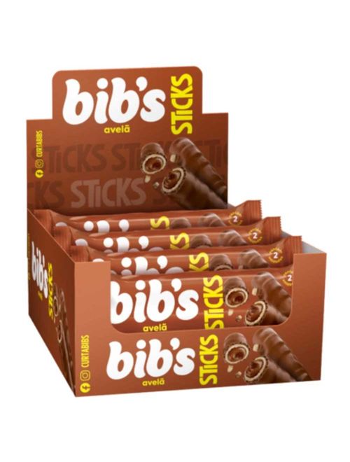 Chocolate Bibs Stick Avelã c/16 - Neugebauer