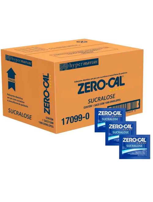 Adoçante Sucralose 600mg c/1000 - Zerocal