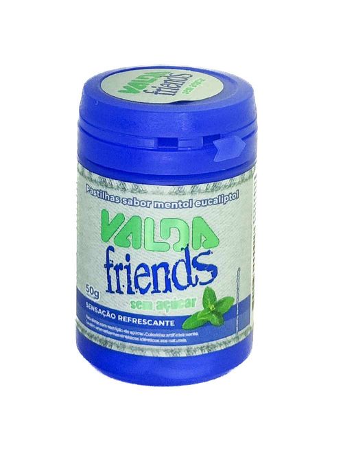 Pastilha Friends Pote Eucalipto 50g - Valda