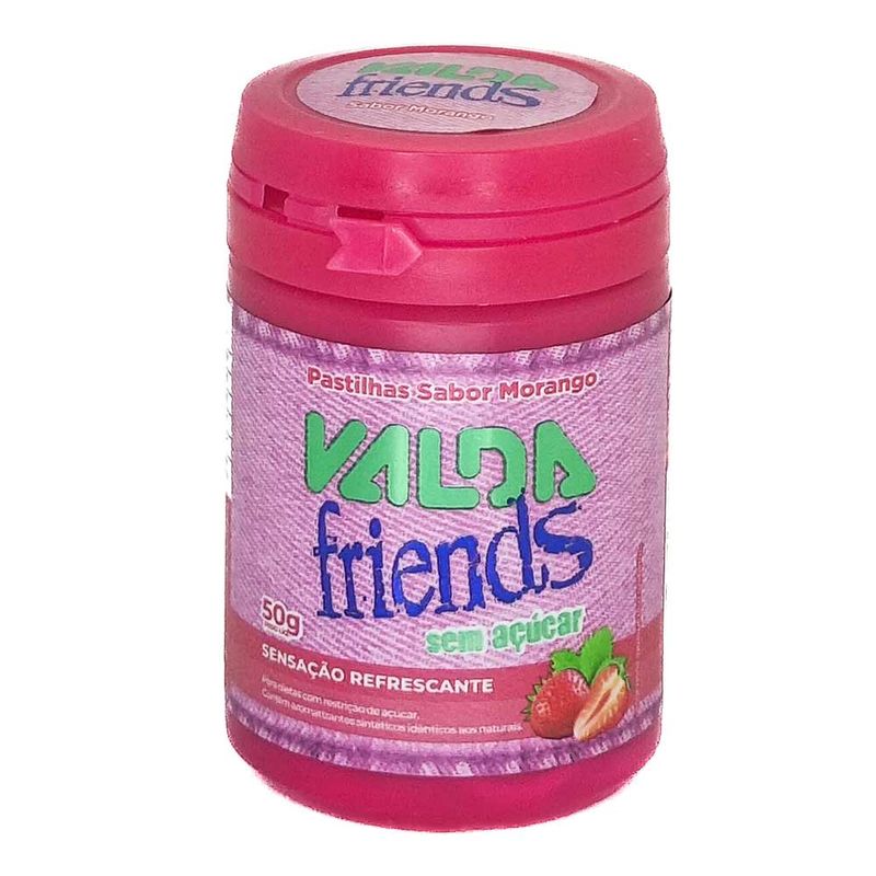 Pastilha-Friends-Pote-Morango-50g---Valda