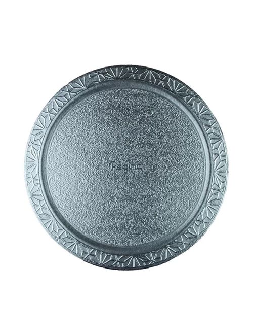 Prato Plano Cake Board Prata Redondo 28cm - Regina
