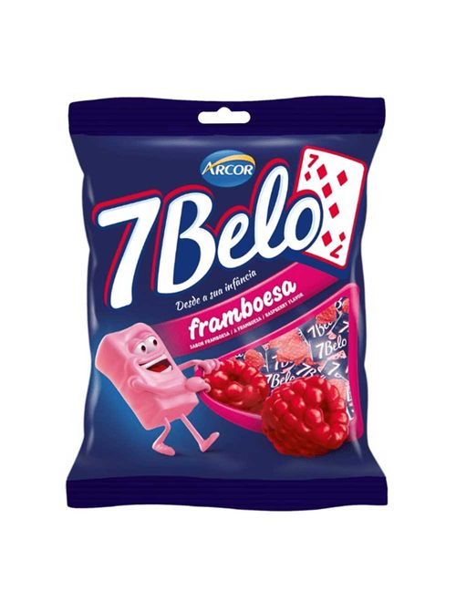 Bala 7 Belo Framboesa 100g - Arcor