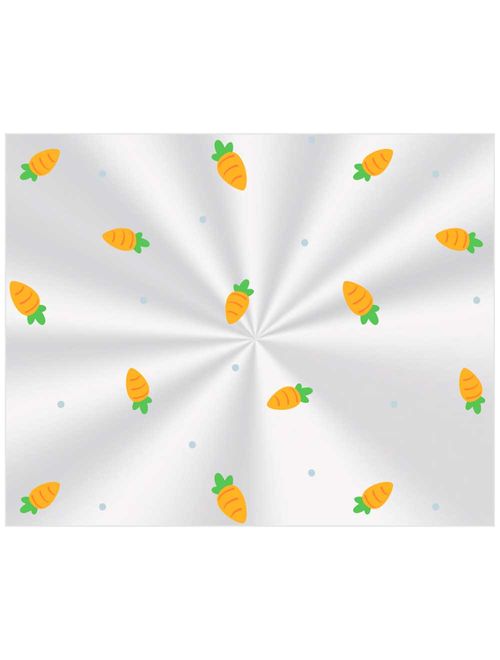 Saco Incolor Decorado 10x14cm Cenourinhas c/50 - Carber