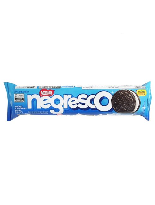 Biscoito Recheado Negresco Sabor Baunilha 90g - Nestlé