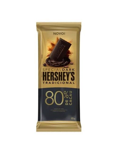 Tablete de Chocolate Amargo 80% Special Dark 85g - Hersheys