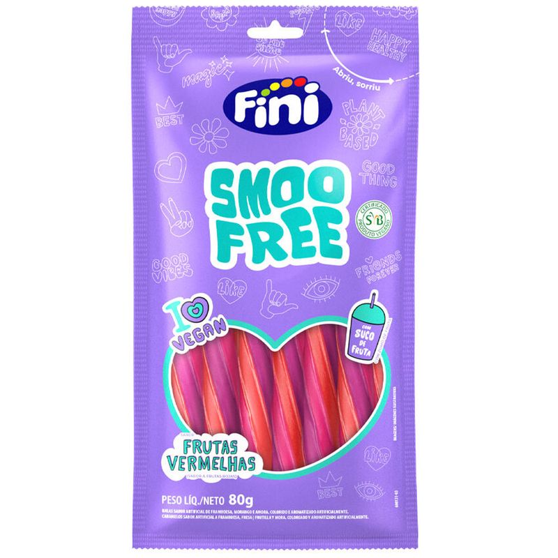 Bala-Smoofree-Tubes-Frutas-Vermelhas-Doce-80g---Fini