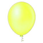 Balao-Redondo-Neon-Amarelo-Tamanho-9-c-25---Pic-Pic