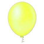 Balao-Redondo-Neon-Amarelo-Tamanho-9-c-25---Pic-Pic