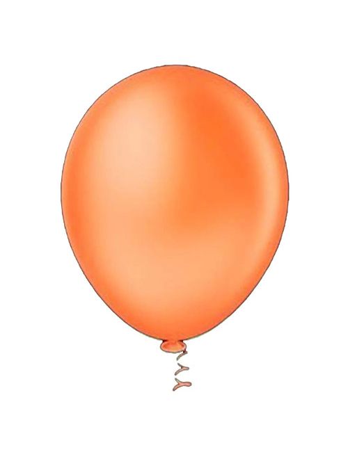 Balão Redondo Neon Laranja Tamanho 9 c/25 - Pic Pic