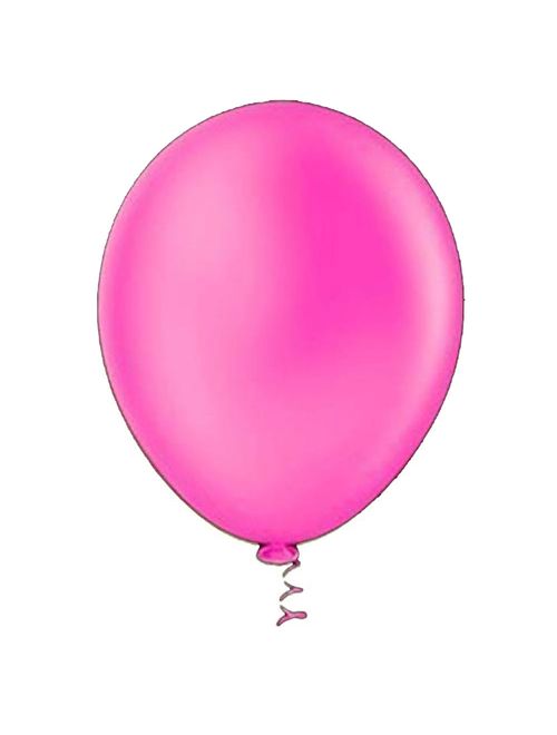 Balão Redondo Neon Rosa Tamanho 9 c/25 - Pic Pic