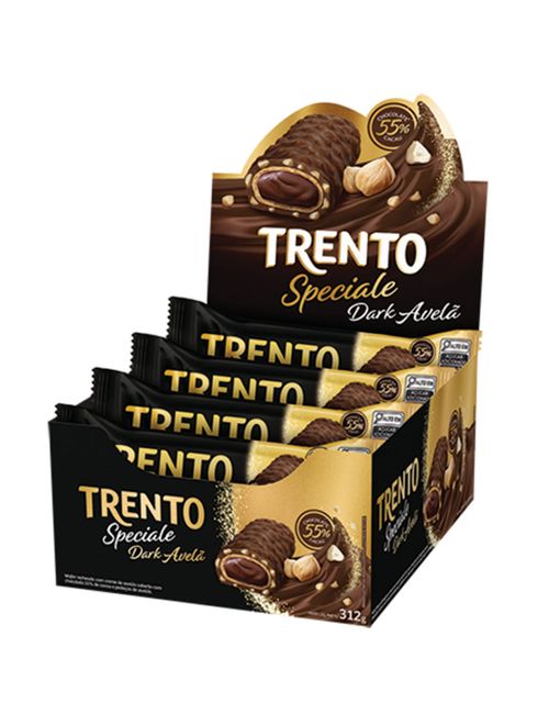 Chocolate Trento Speciale Dark Avelã c/12 - Peccin