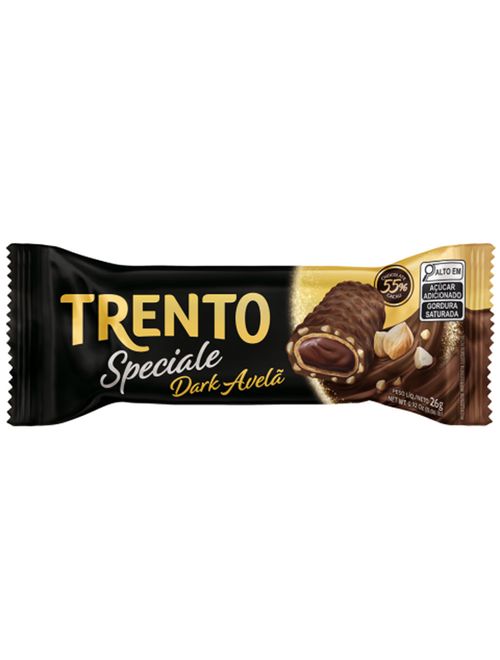 Chocolate Trento Speciale Dark Avelã c/12 - Peccin
