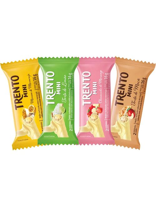 Chocolate Trento Mini Sobremesas Sortido 800g - Peccin