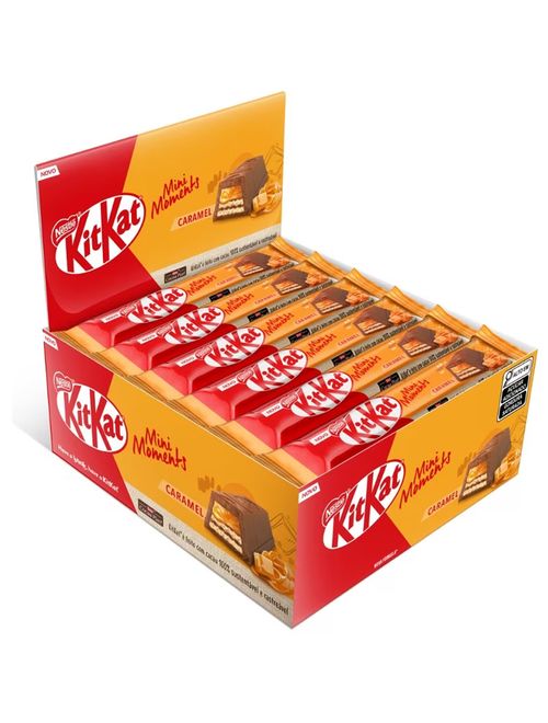 Chocolate KitKat Mini Moments Caramel c/24 - Nestlé