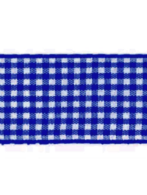 Fita Xadrez Cor Azul Royal 30mm c/10m - Najar