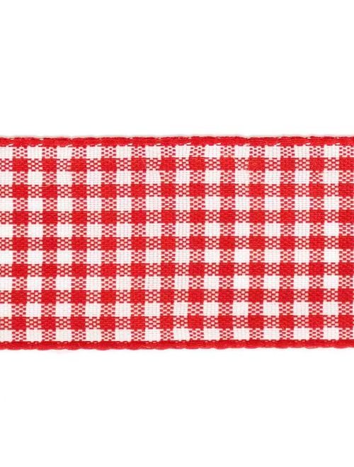 Fita Xadrez Cor Vermelho 30mm c/10m - Najar