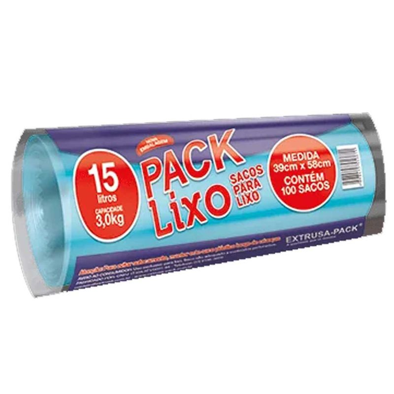 Saco-de-Lixo-Azul-15L-39cmX58cm-c-100---Extrusa-Pack