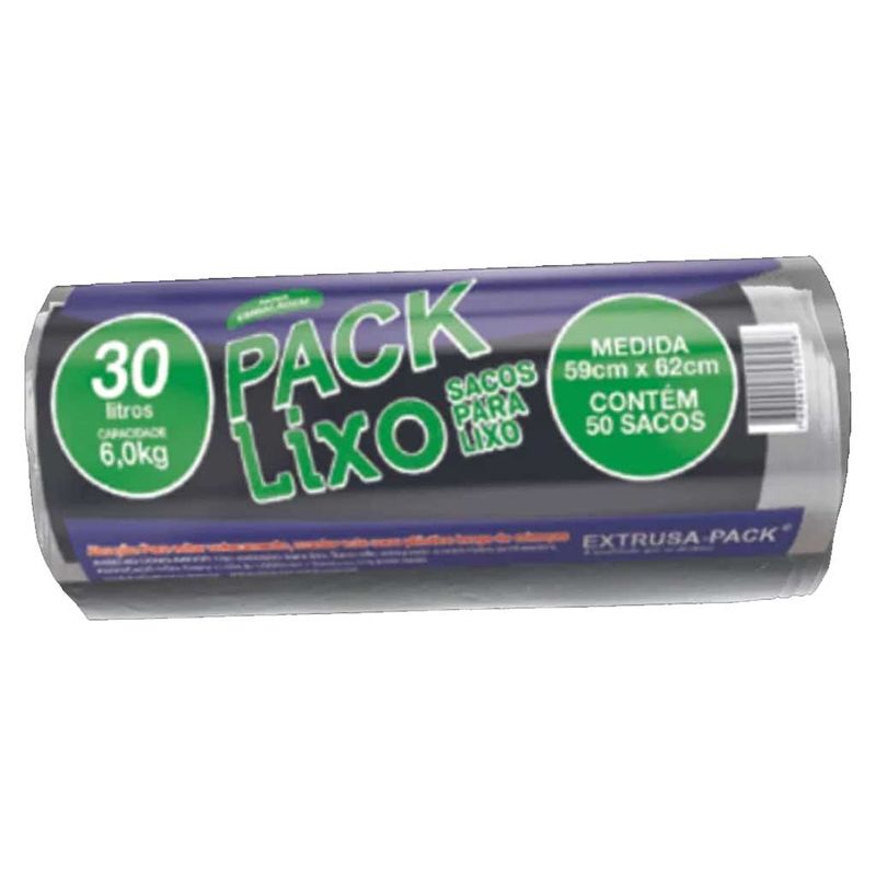 Saco-de-Lixo-Preto-30L-59cmX62cm-c-50---Extrusa-Pack