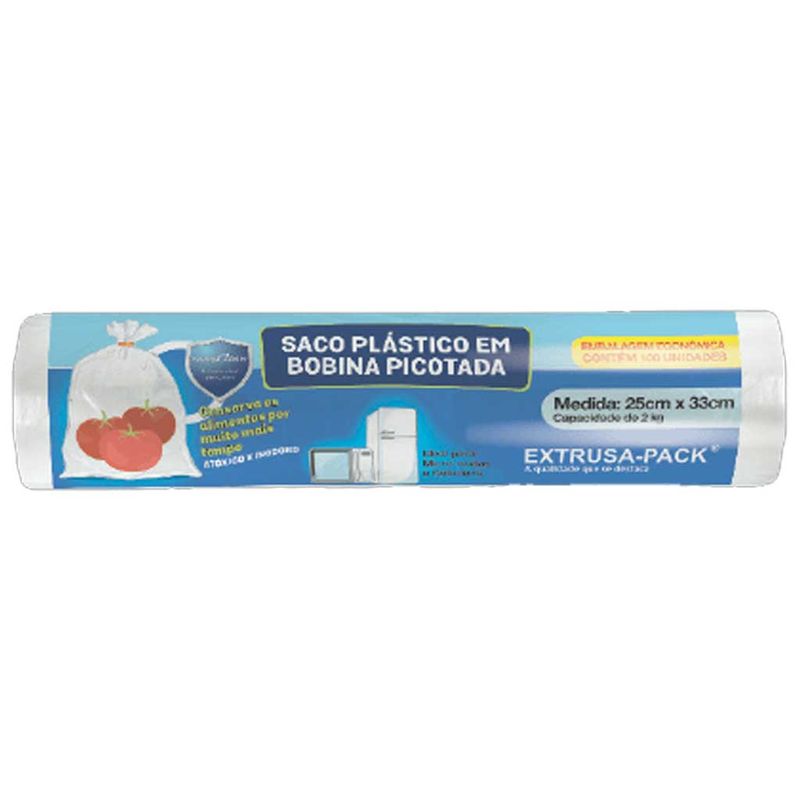 Saco-Plastico-em-Bobina-Picotada-25cmX33cm---Extrusa-Pack