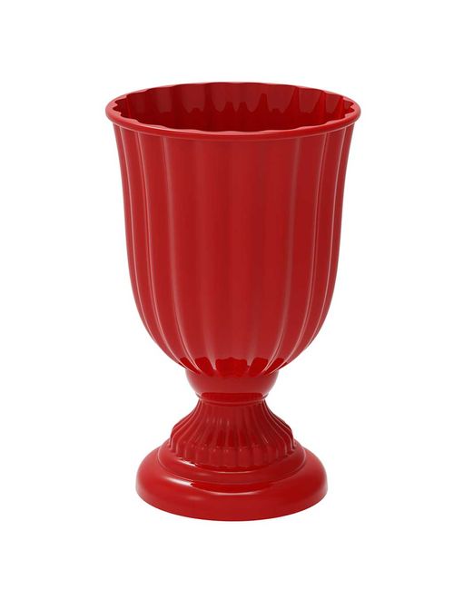 Vaso Dubai Pequeno Vermelho 13X21cm - Produfest