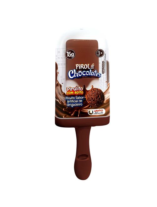 Caixa Pirulito de Chocolate com Apito c/24 - União Alimentos