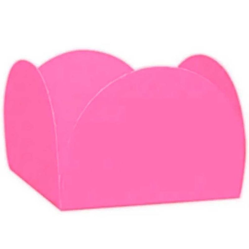 Forminha-para-Doces-Rosa-Neon-4-Petalas-c-50---NC-Toys
