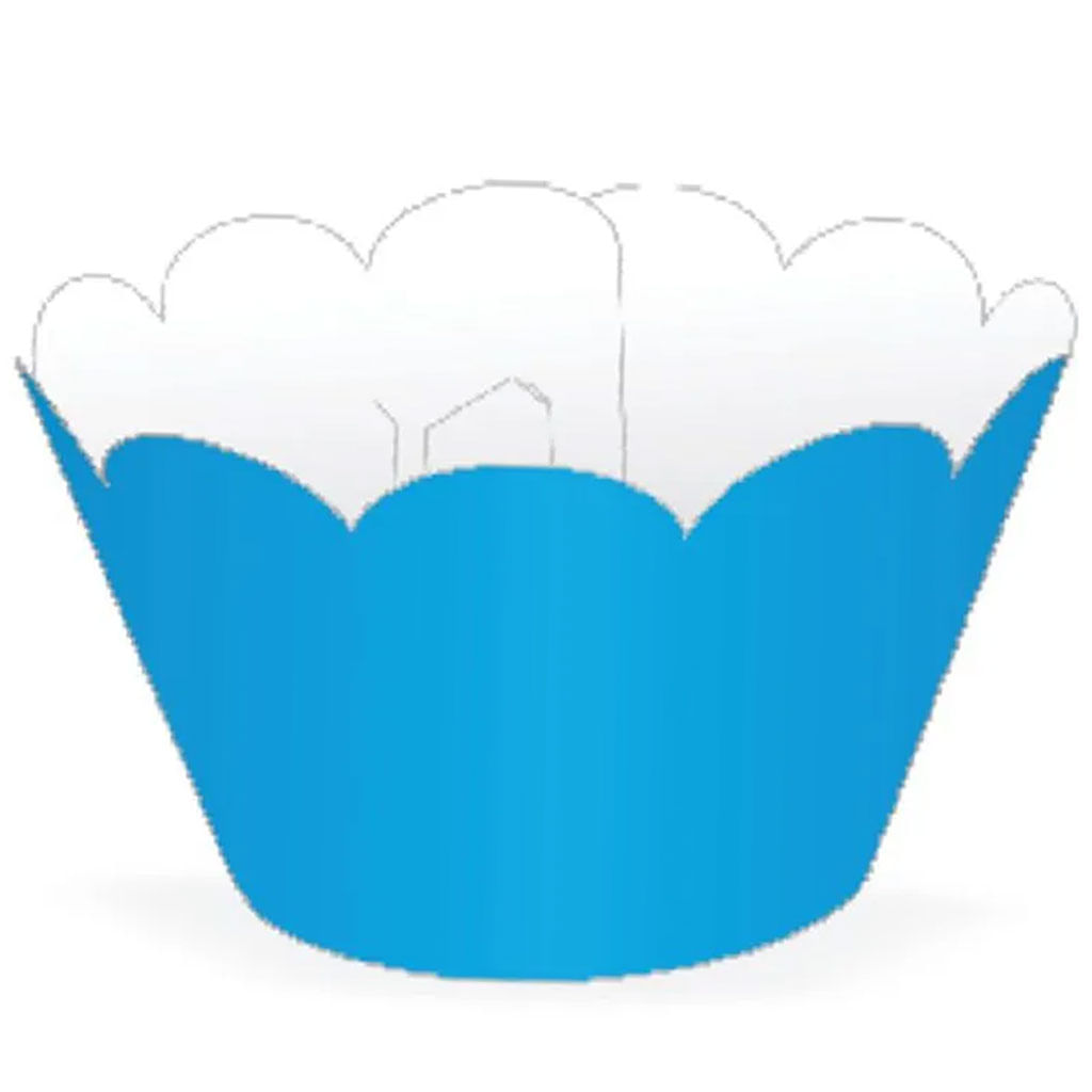 Saia para Cupcakes Azul c/12 - NC Toys