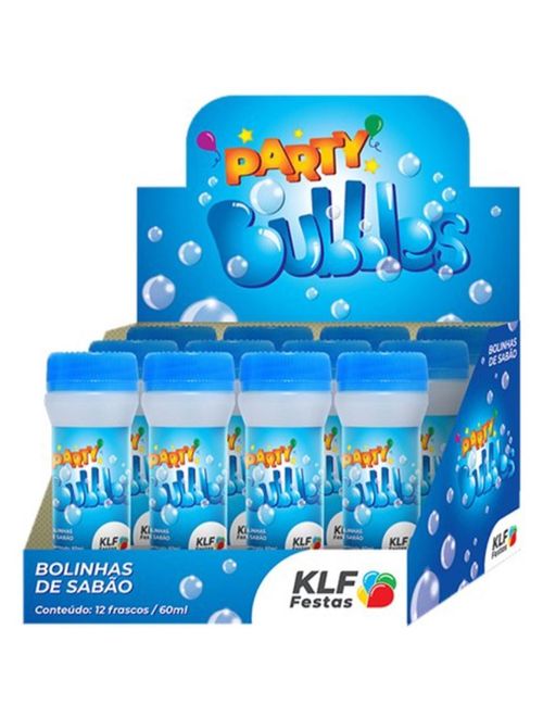 Bolhas de Sabão Party Bubbles c/12 - KLF Festas