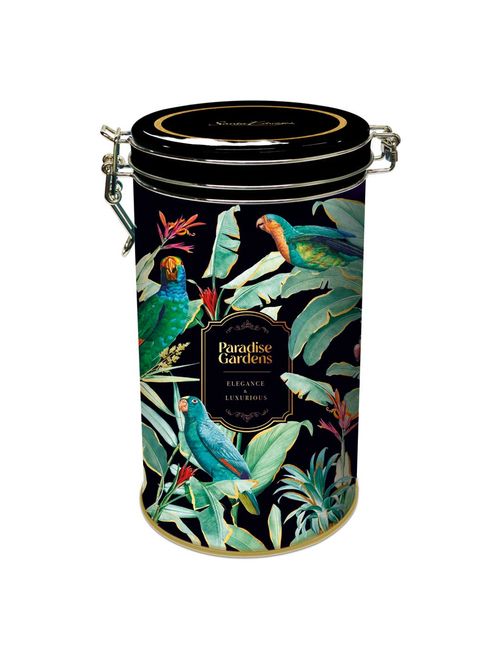 Lata Fecho Hermético Butter Cookies Paradise Gardens 300g - Santa Edwiges