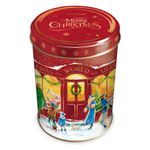 Lata-Natalina-Butter-Cookies-Merry-Christmas-World-Vermelha-100g---Santa-Edwiges
