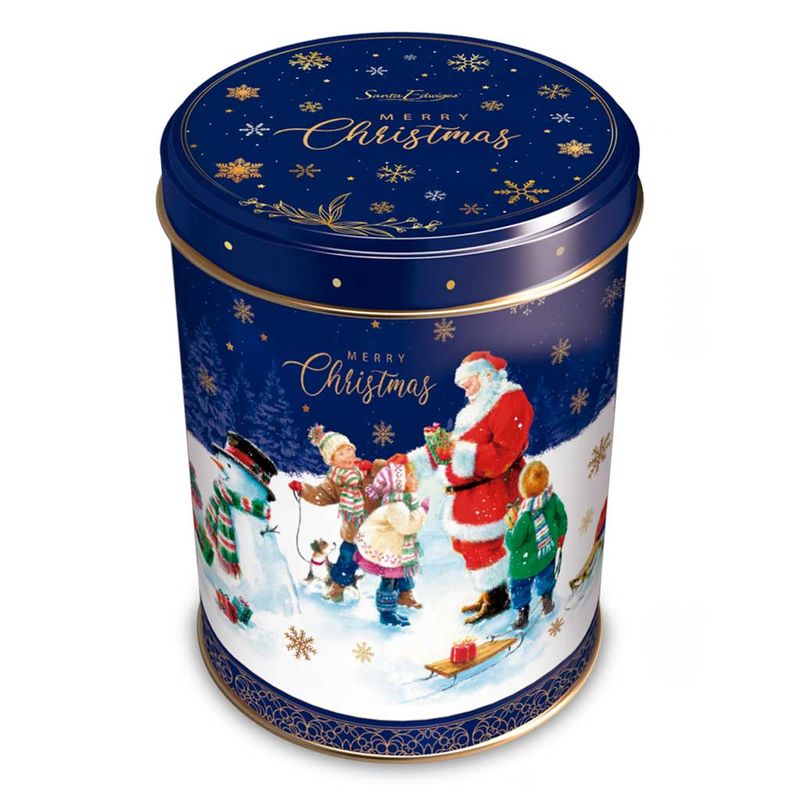 Lata-Natalina-Butter-Cookies-Noel-Boneco-Neve-Marinho-100g---Santa-Edwiges