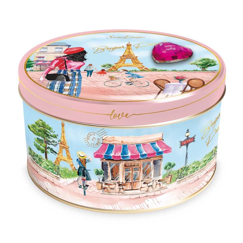 Lata-Pedra-Chaton-Mini-Butter-Cookies-Paris-Rosa-150g---Santa-Edwiges