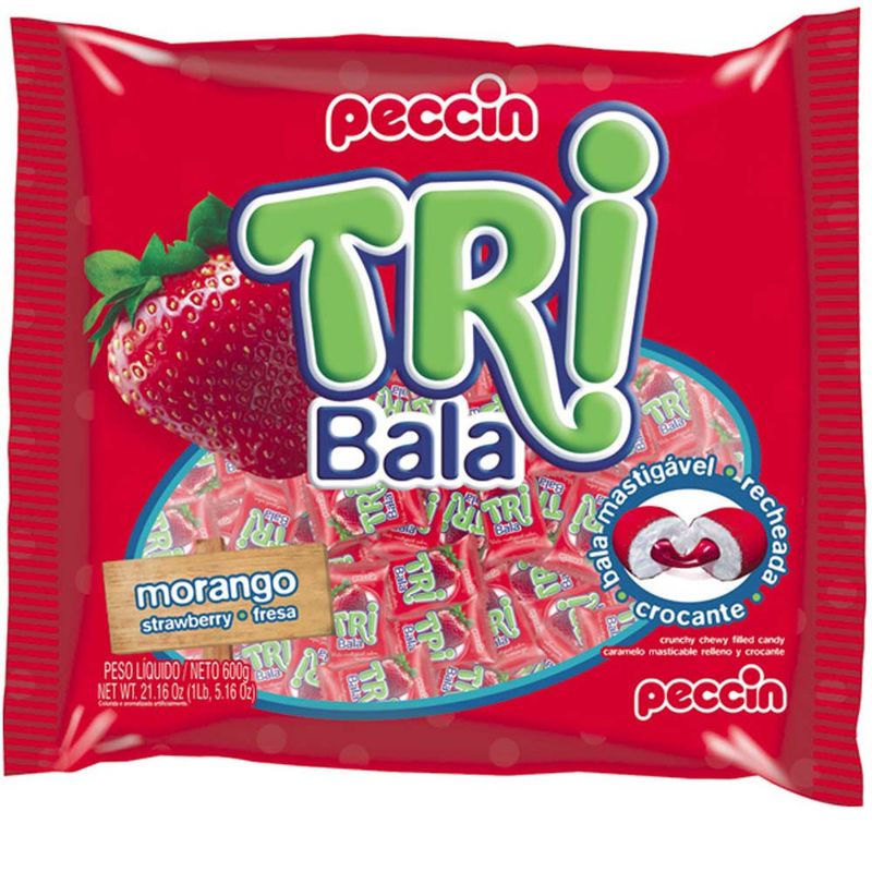 Bala-Tribala-Recheada-Morango-500g---Peccin