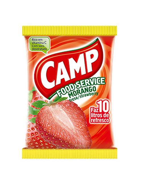 Suco em Pó Morango 150g - Camp