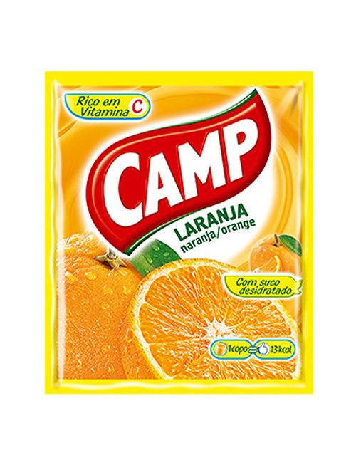 Suco em Pó Laranja 15x15g - Camp