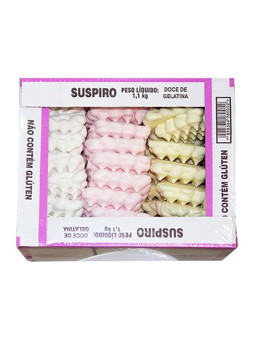 Suspiro Colorido c/50 - Clamel