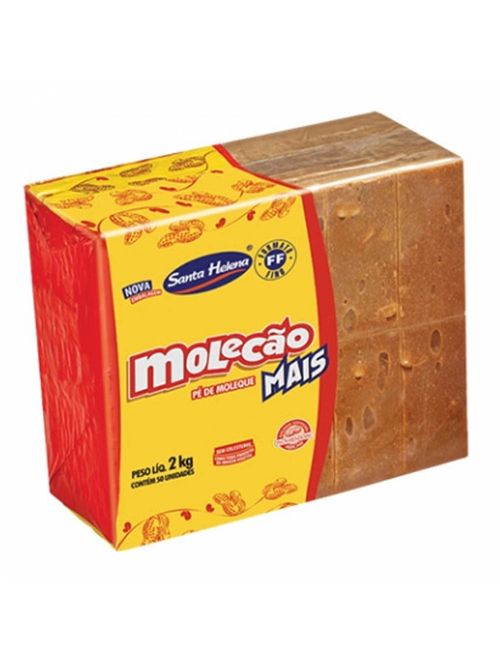 Doce de Amendoim Molecão Formato Fino c/50 - Santa Helena