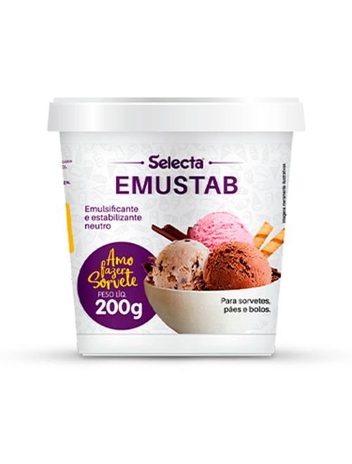 Emulsificante para Sorvete Emustab 200g - Selecta
