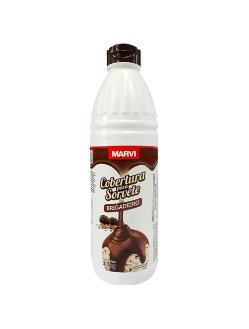Cobertura para Sorvete Brigadeiro 1,3kg - Marvi