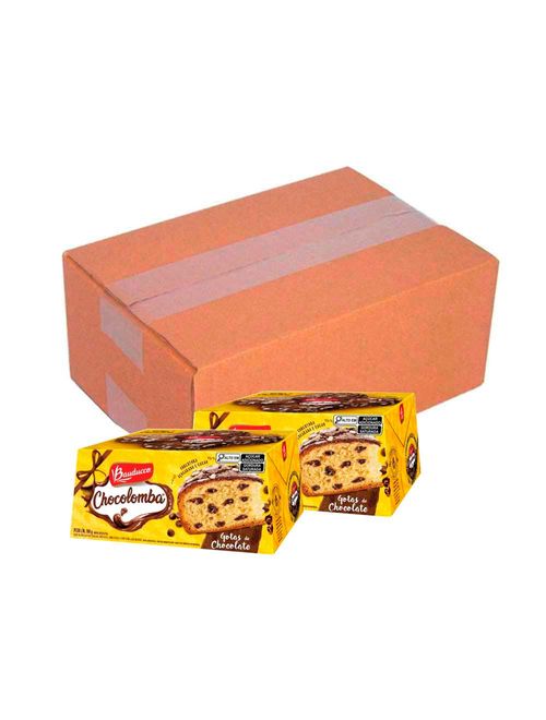 Mini Colomba Pascal Gotas de Chocolate 100g c/18 - Bauducco
