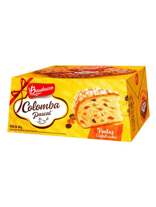 Mini Colomba Pascal Frutas Cristalizadas 100g - Bauducco