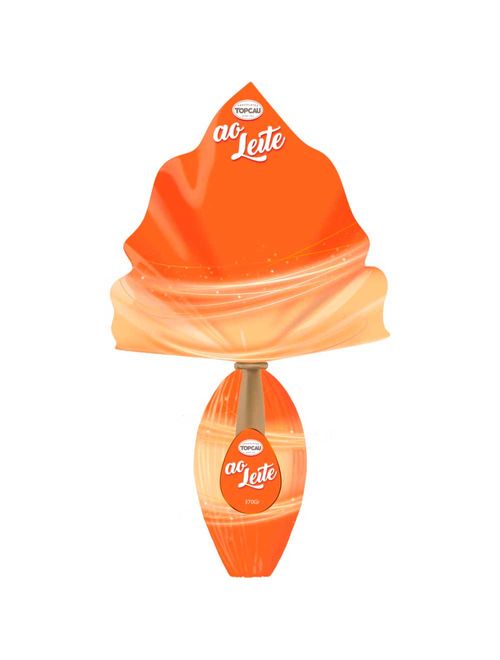 Ovo de Páscoa Chocolate Ao Leite 370g - Top Cau
